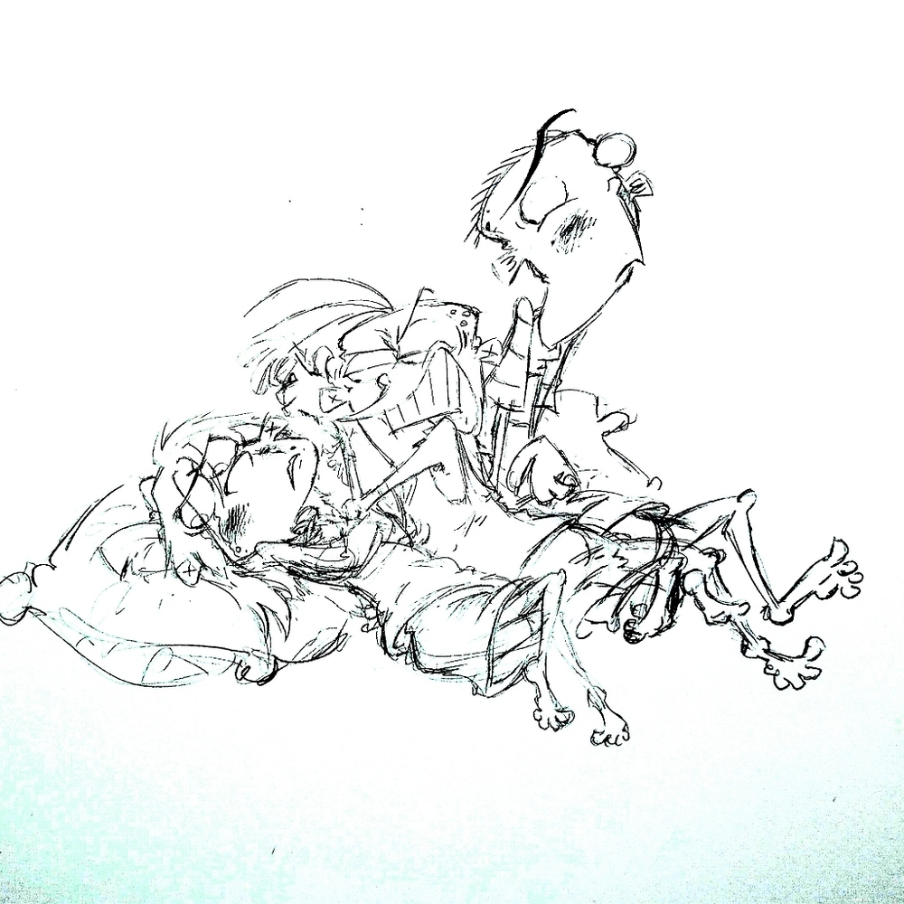 Ed Edd n Eddy "Snug As An Ed" Pencil Drawing by Raven Molisee